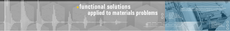 Functional Solutions applied to materials problems